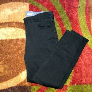 Women’s Lee Modern Series Mid-rise Dream Jean Legging Size 16 Medium Black